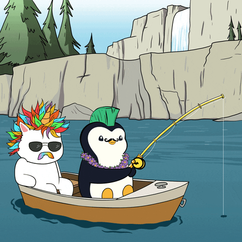Camping Best Friends GIF by Pudgy Penguins