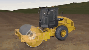 Vibratory Roller GIF