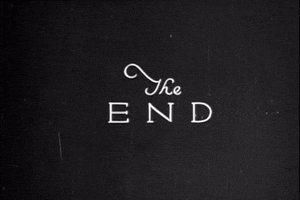 the end goodbye GIF