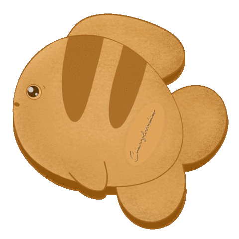 Fish Cookie Sticker
