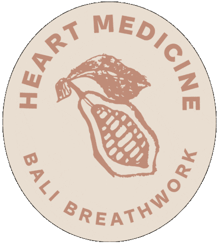 Breathe Deep Breath Sticker by Bali Breathwork