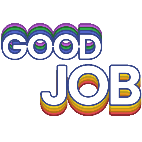 The Point Good Job Sticker