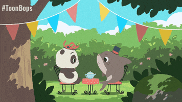 Best Friends Cheers GIF by Treehouse Direct