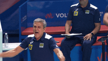 Celebrate Head Coach GIF by Volleyball World