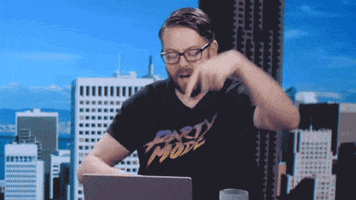 Computer Looking Up GIF by Kinda Funny