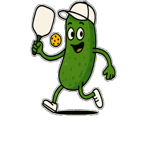 Pickleball Pickle Sticker