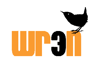 Wren Sticker by Viki Vortex