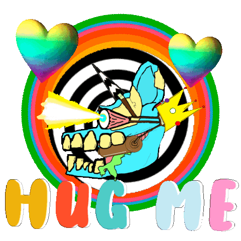 Love Me Hug Sticker for iOS & Android | GIPHY