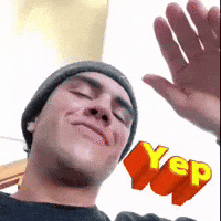 Yep Head Nod GIF