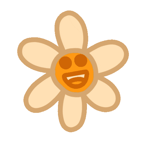 Happy Flower Sticker