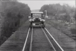 Train Tracks Car GIF by US National Archives