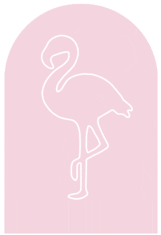 Neon Flamingo GIF by Beis