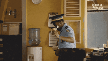 Happy Dance GIF by Death In Paradise