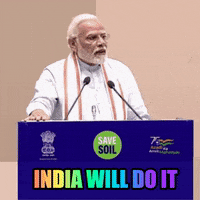 Climate Change India GIF by Conscious Planet - Save Soil
