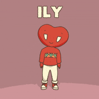 I Love You Hearts GIF by LT3 Creations