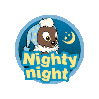 Sleepy Sleep Tight Sticker by PenguinKids