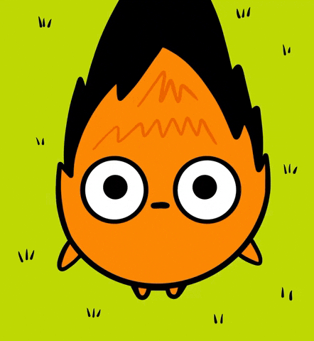 Scared Oh No GIF