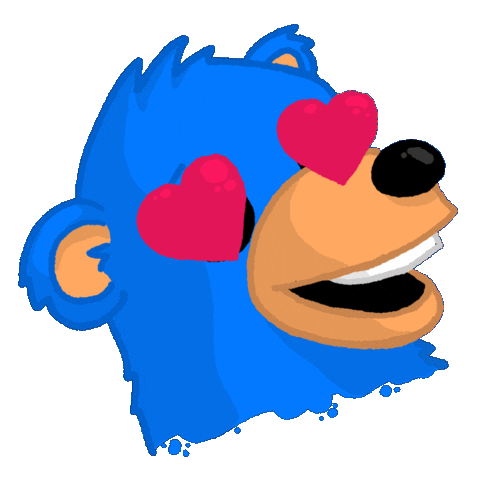Hearteyes Sticker