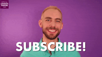subscribe john drake GIF by Official London Theatre