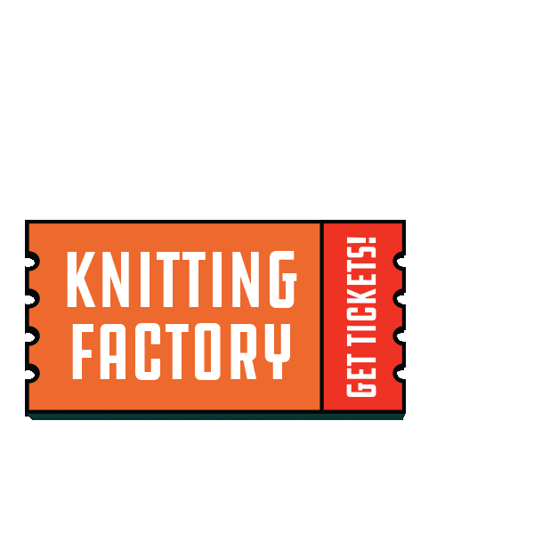 Live Music Festival Sticker by Knitting Factory Entertainment