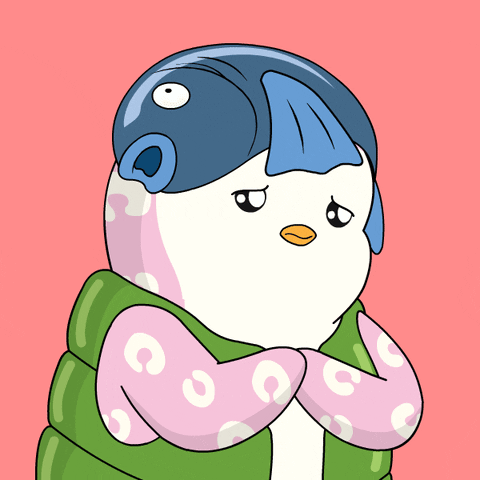 Sad Forget It GIF by Pudgy Penguins