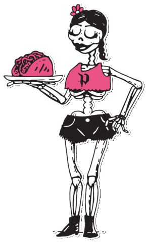 Pink Taco Sticker