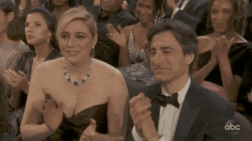 Greta Gerwig Clapping GIF by The Academy Awards