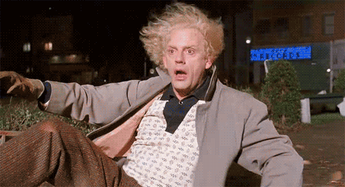  back to the future christopher lloyd robert zemeckis great scott GIF