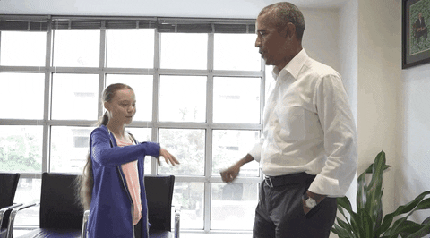 Barack Obama Fist Bump GIF - Find & Share on GIPHY