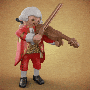 Musik Violin GIF by PLAYMOBIL