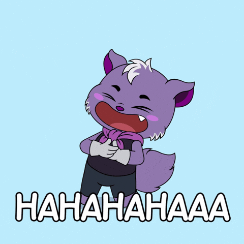 Sarcastic Not Funny GIF by Aurory