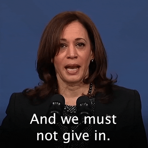 This Isnt Over Kamala Harris GIF by The Democrats