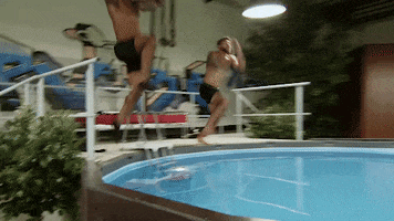 Pool Splash GIF by The Challenge