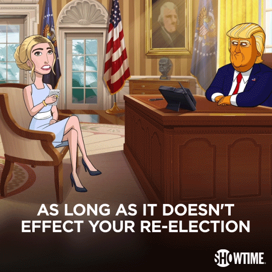 Cartoon Trump GIF by Our Cartoon President