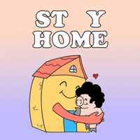 Quarantine Stay Home GIF by Afro Pig