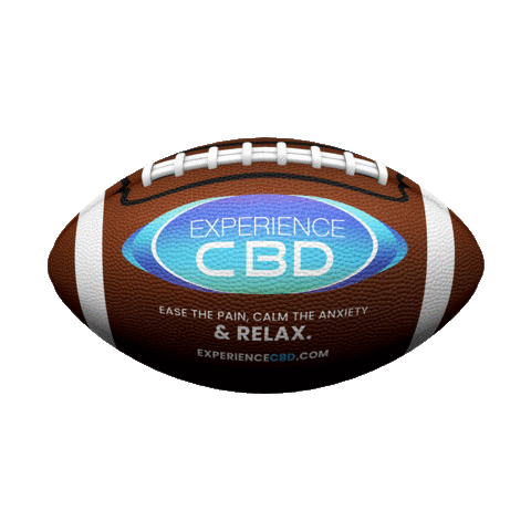 Cbd Oil Football Sticker by Experience CBD