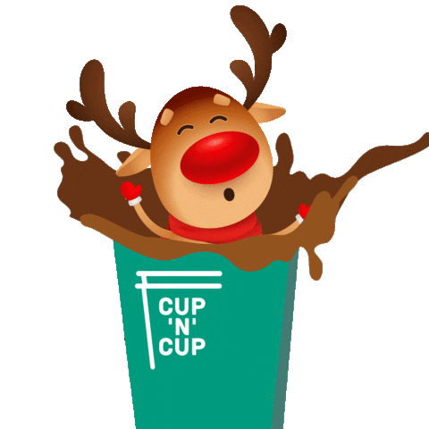 Christmascup Sticker by CupnCup