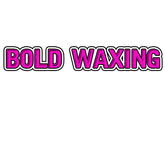 Bold Waxing Sticker