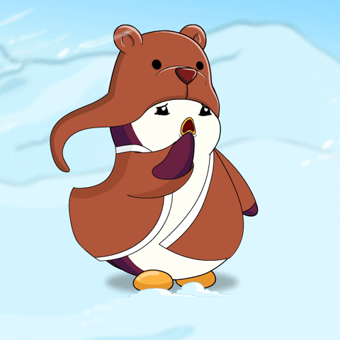 Winter What GIF by Pudgy Penguins