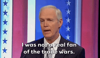 Wisconsin Trade Wars GIF by GIPHY News