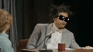 Eric Andre Glasses GIF by nounish ⌐◨-◨