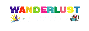 wander lust Sticker