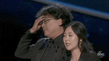 Stressed Bong Joon Ho GIF by The Academy Awards