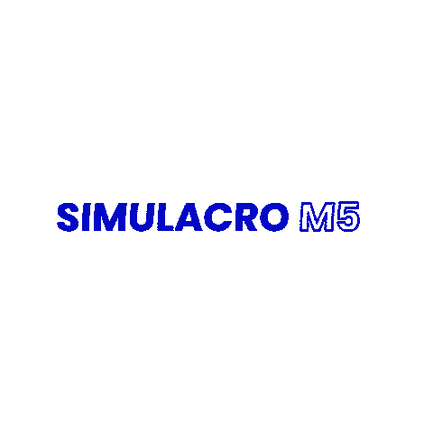 Simulacro M5 Sticker by AcademiaM5