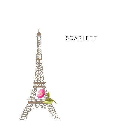 Paris Love Sticker by Scarlett Whitening