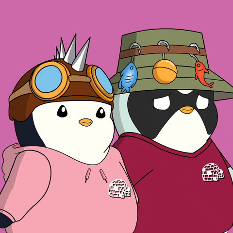 Couple Love GIF by Pudgy Penguins