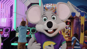 Excited Dance GIF by Chuck E. Cheese
