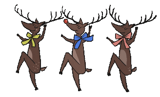 Christmas Happy Dance Sticker by Frankie
