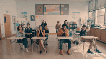 Clapping Classroom GIF by PeacockTV