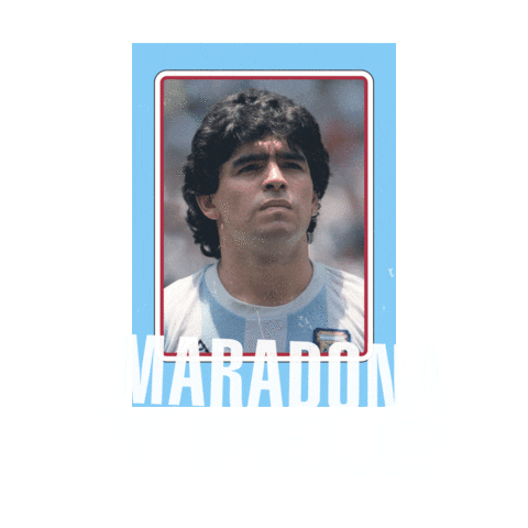 Maradona Y Pele Sticker by Thegiornalisti